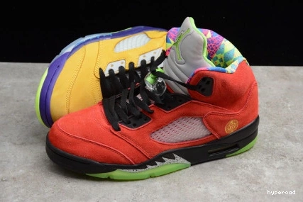 Hyperoad SOLAR THE AIR WHAT JORDAN 5 ORANGE 0726